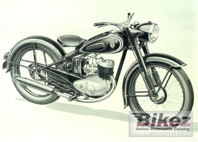 1952 DKW RT 125 2 rated