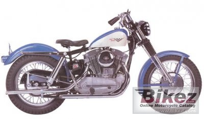 1966 Harley-Davidson XLCH Sportster rated