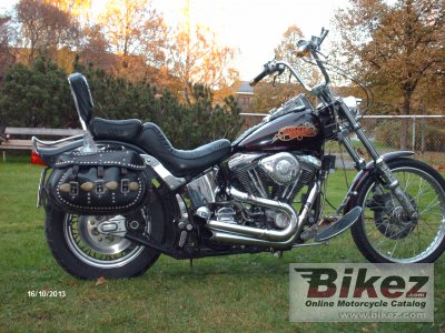 1989 Harley-Davidson FXSTC 1340 Softail Custom (reduced effect)