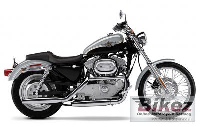 2003 Harley-Davidson XL 883C Sportster 883 Custom rated