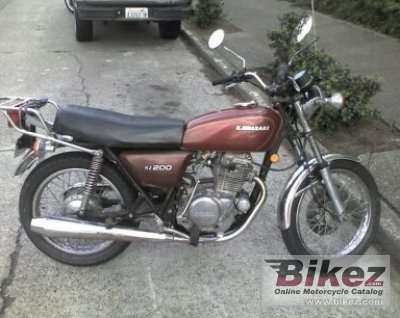 1978 Kawasaki KZ200A photo