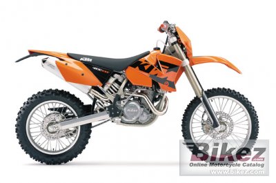 2000 KTM 400 EXC Racing rated
