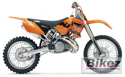 2004 KTM 250 SX rated
