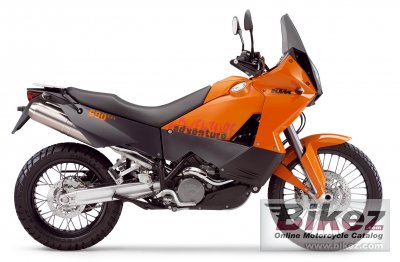 2006 KTM 990 Adventure Orange