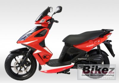 2012 Kymco Super 8 50 4T rated