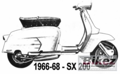 1968 Lambretta SX 200 rated