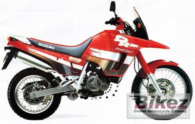 1991 Suzuki DR Big 800 S rated