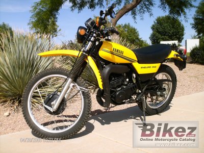 1979 Yamaha DT 250F rated