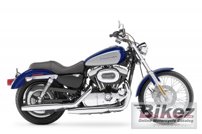 2007 Harley-Davidson XL1200C Sportster Custom rated