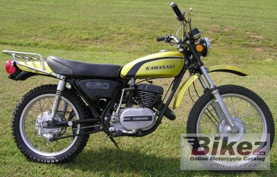 1974 Kawasaki 250 F 11 rated