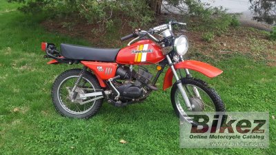 1981 Kawasaki KM 100 rated
