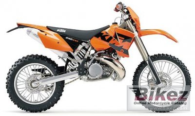 2004 KTM 250 EXC rated