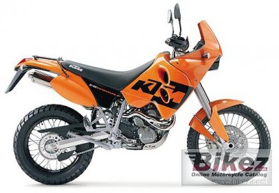 2004 KTM 640 LC4 Adventure rated