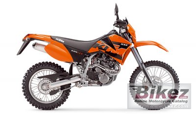 2007 KTM 625 SXC rated